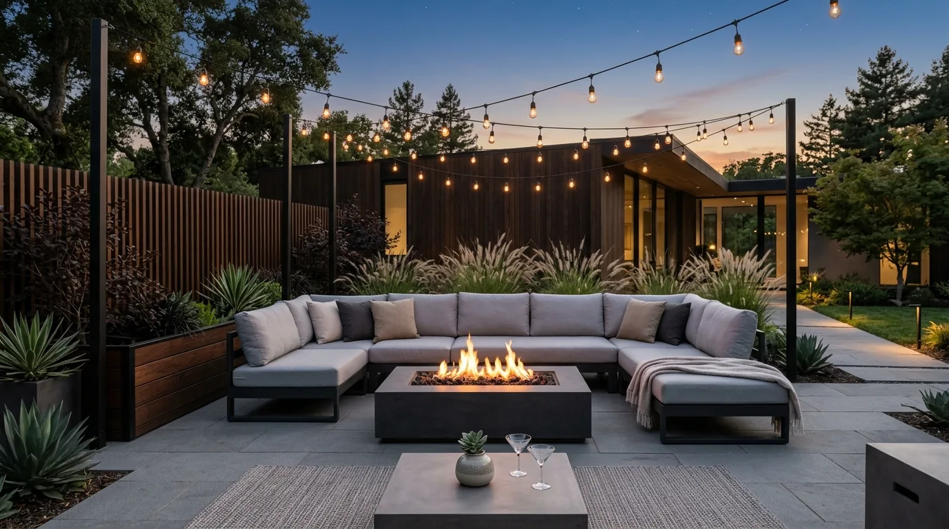 Use layered planting to build privacy and depth inspiration for a backyard retreat.